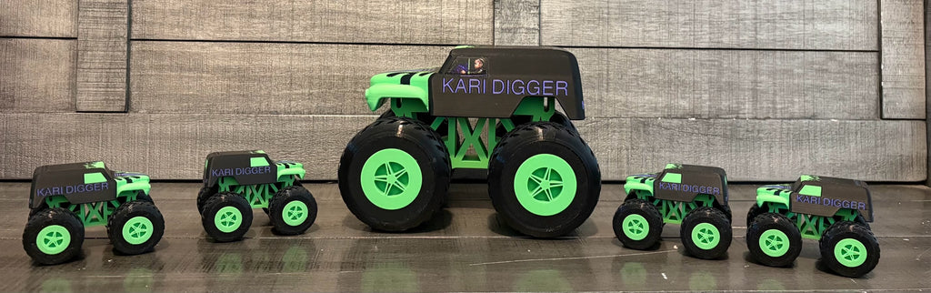 Custom 3D Mini Trucks