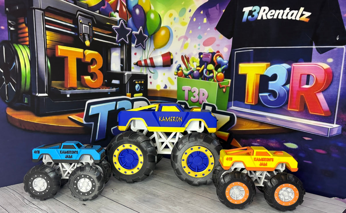 Custom 3D Mini Trucks