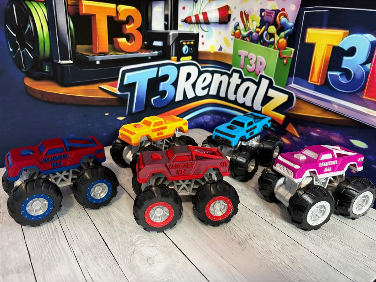 Custom 3D Mini Trucks