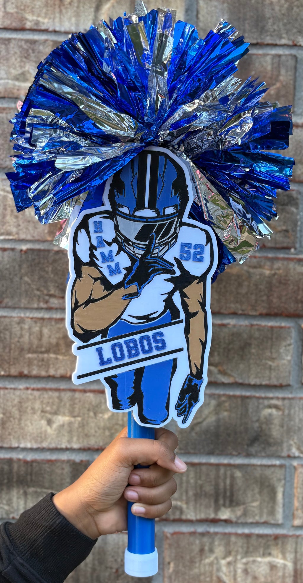 Custom Cheer Spirit Stick.