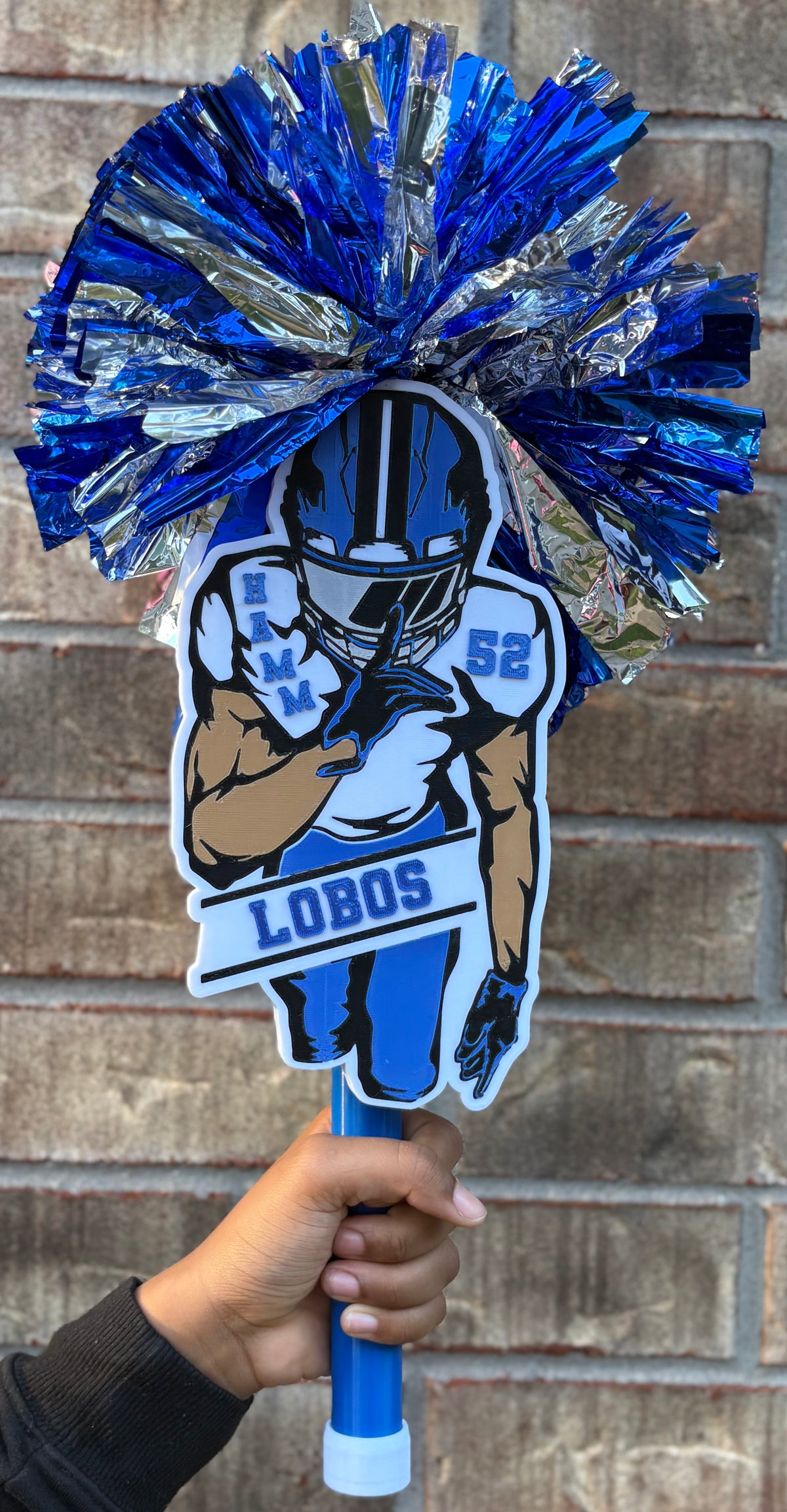 Custom Cheer Spirit Stick.