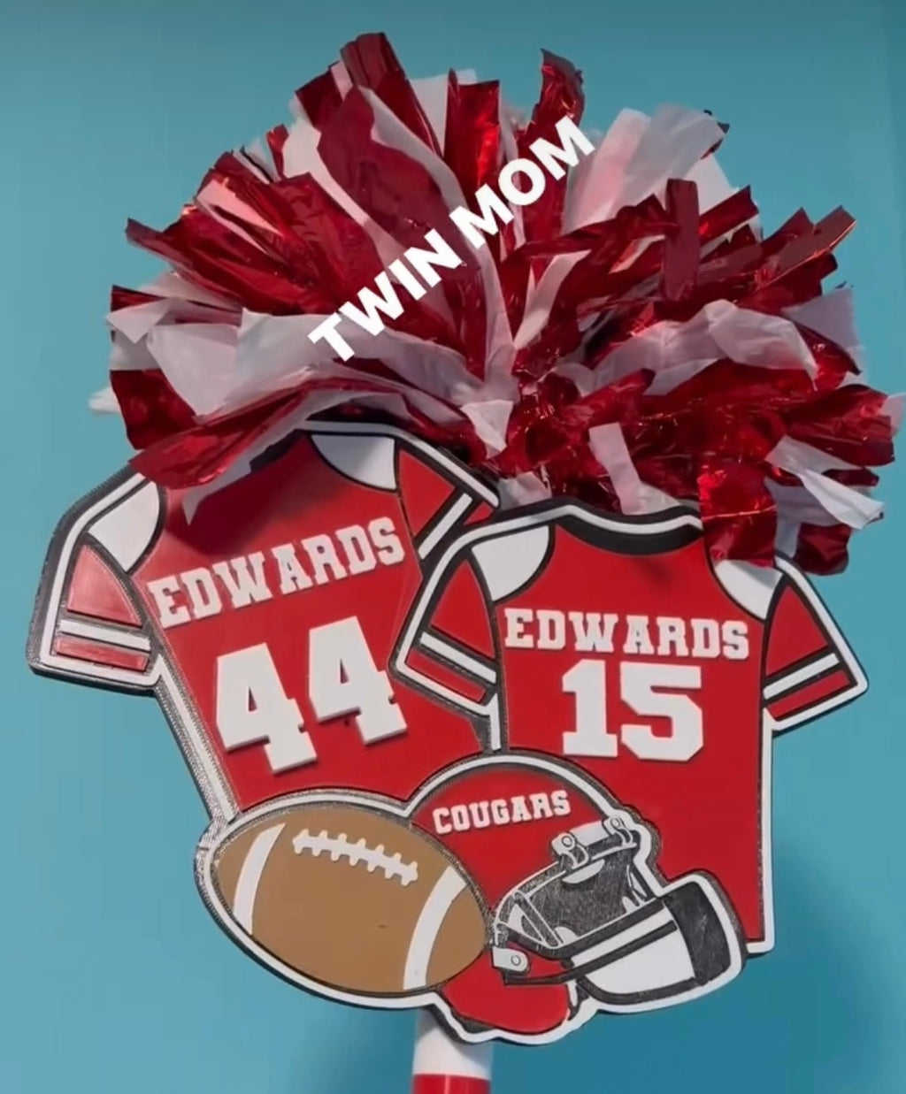 Custom Cheer Spirit Stick.